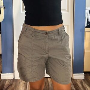 Women's Gray Casual Shorts